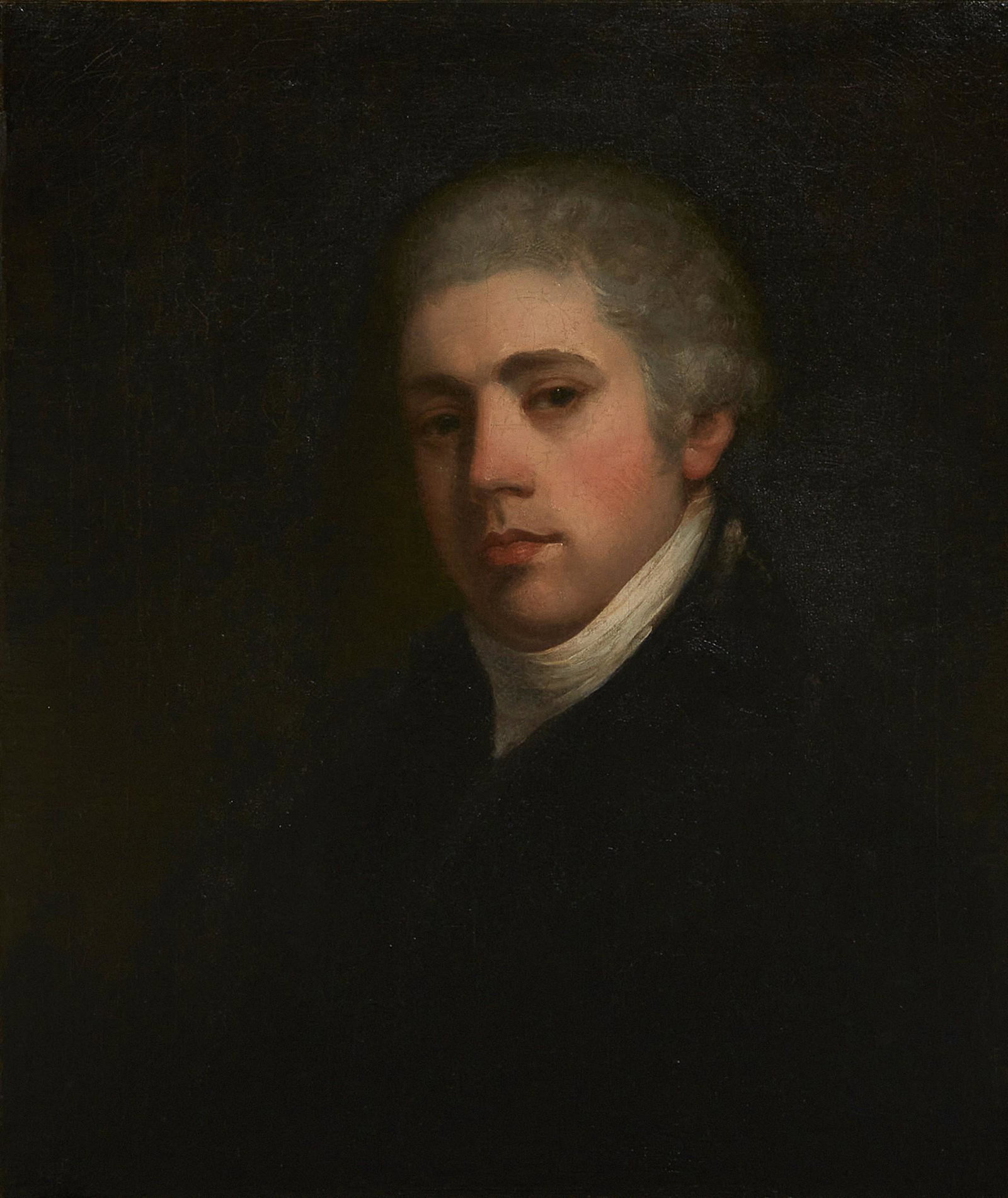 Attr to John Hoppner, Portrait of a gentleman (1 of 3)