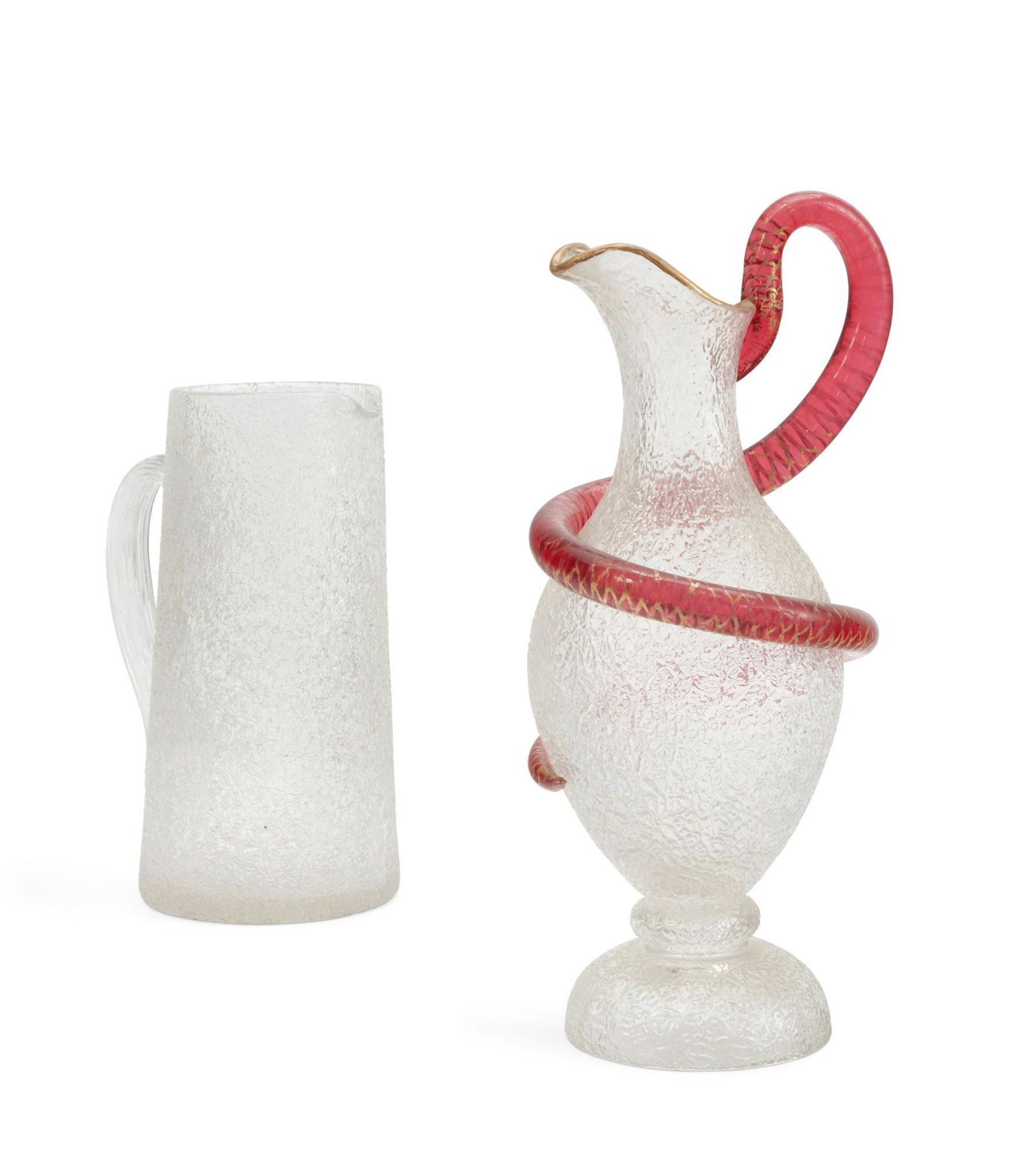 Two crackle glass articles (1 of 6)