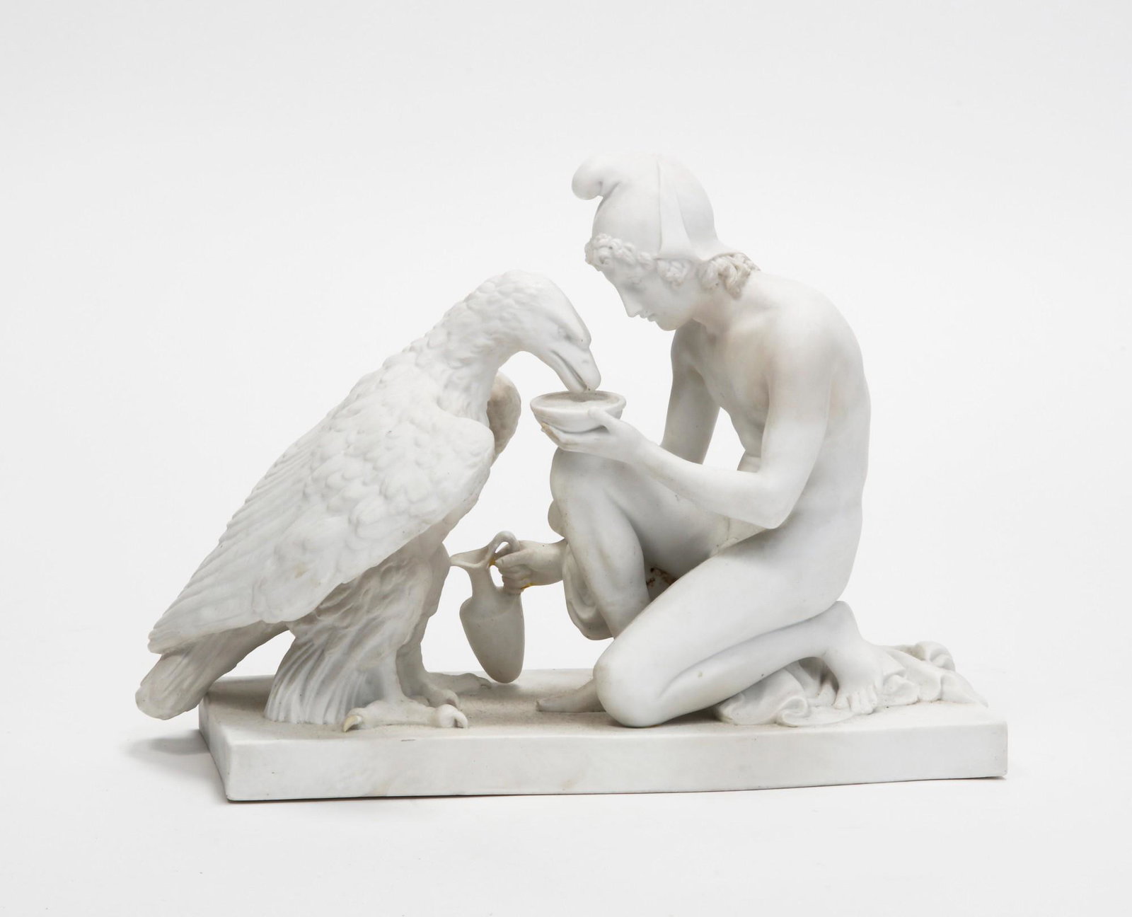 A Royal Copenhagen group of Ganymede (1 of 4)