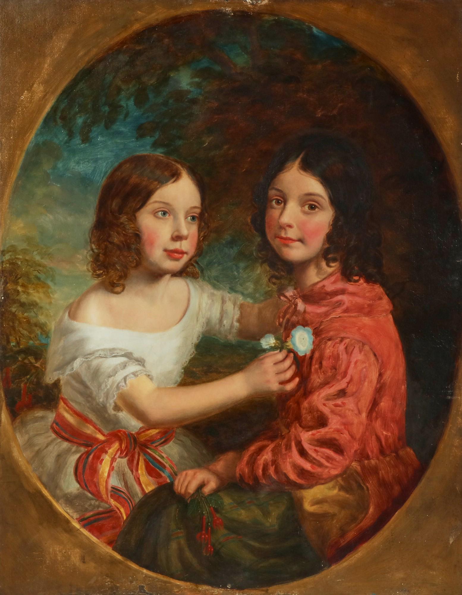 Continental School, Portrait of two children (1 of 6)