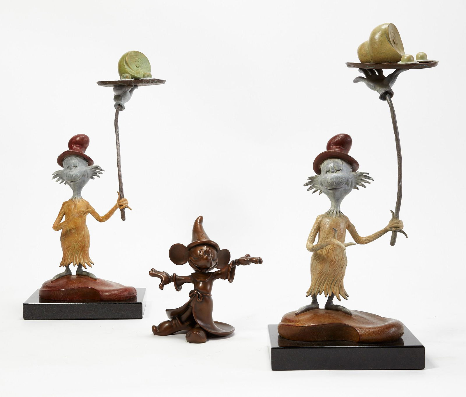 Dr. Seuss bronzes of Green Eggs and Ham, Rijn (1 of 6)