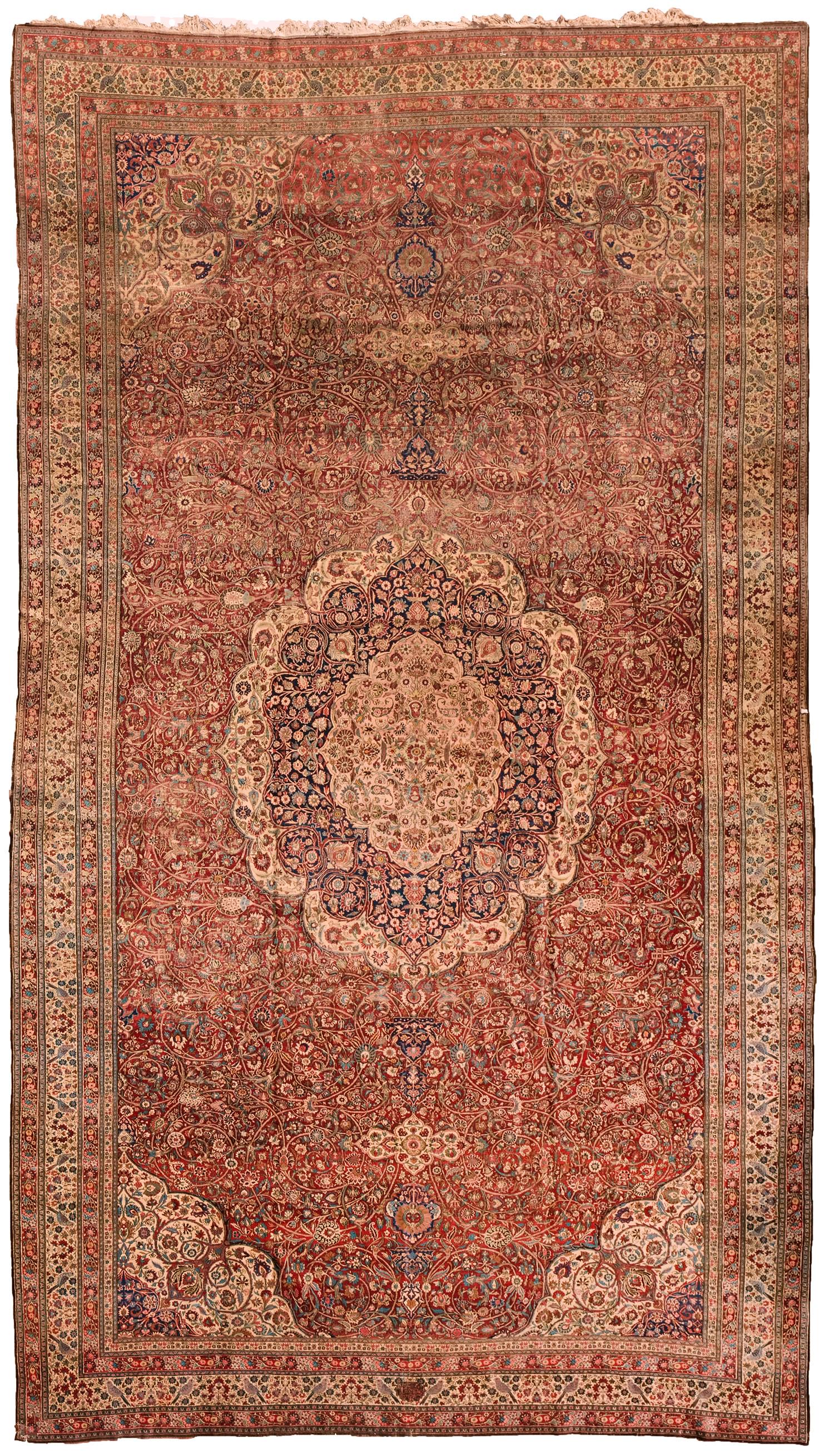 A Tabriz carpet, Northwest Persia (1 of 7)