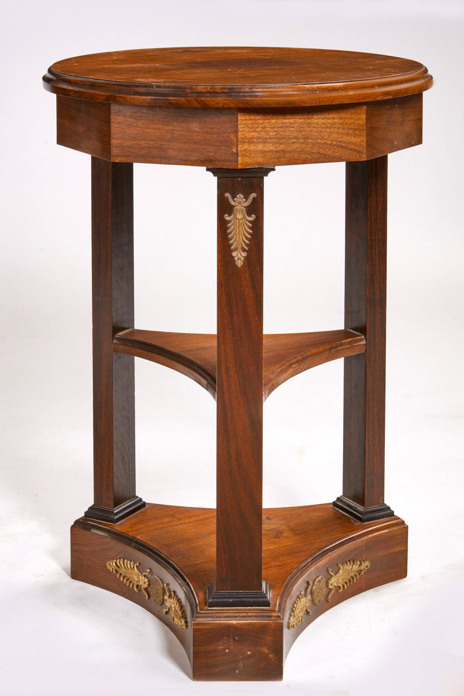 An Empire style mixed wood gueridon (1 of 4)