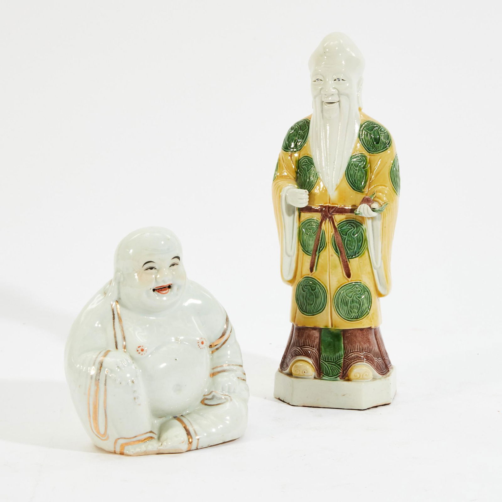 Two Chinese porcelain figures (1 of 3)