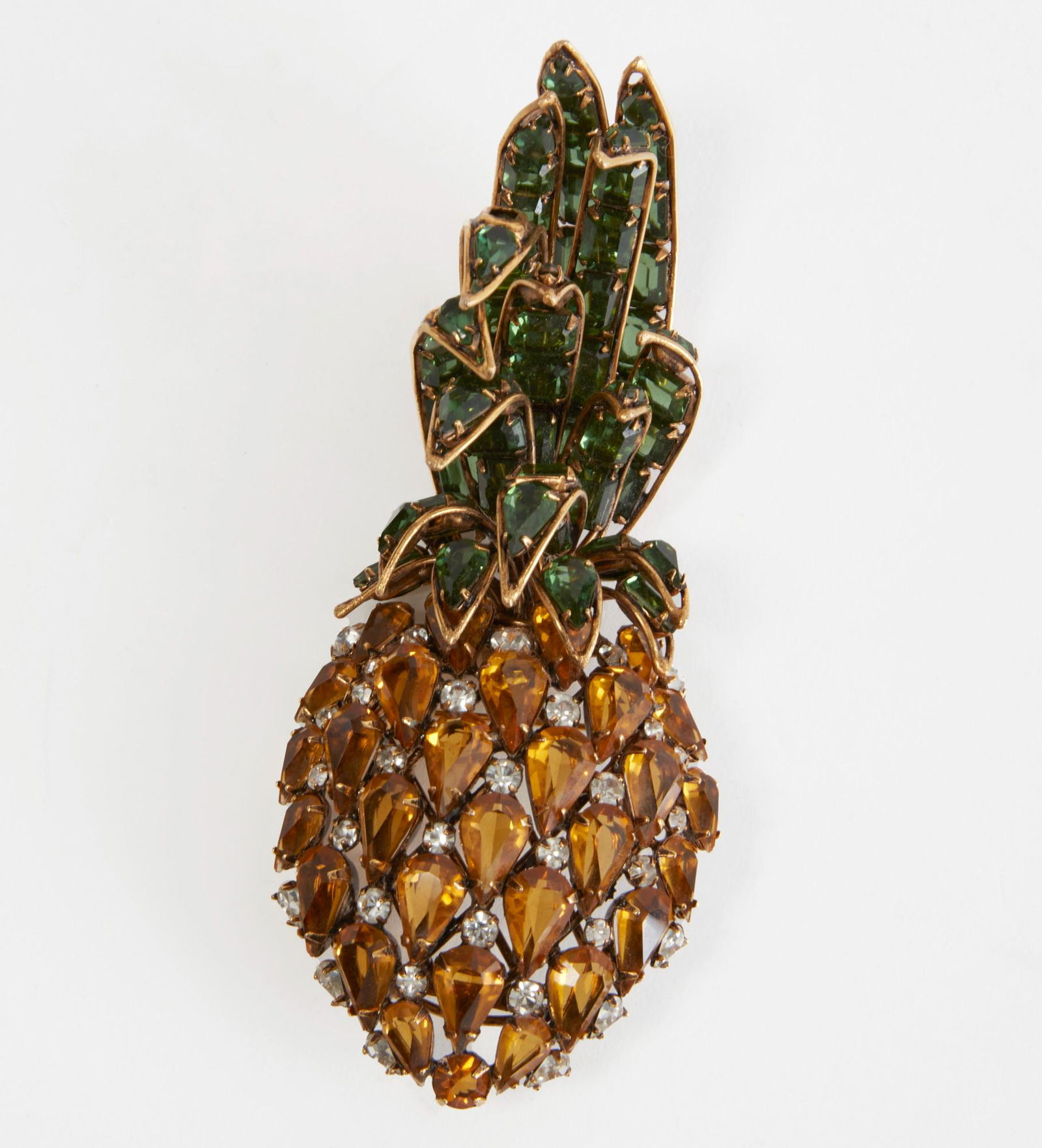 An Iradj Moini pineapple brooch (1 of 8)