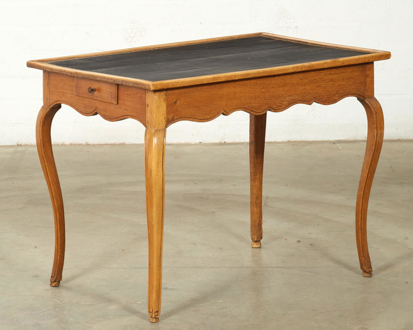 A Louis XV style beechwood writing table (1 of 3)