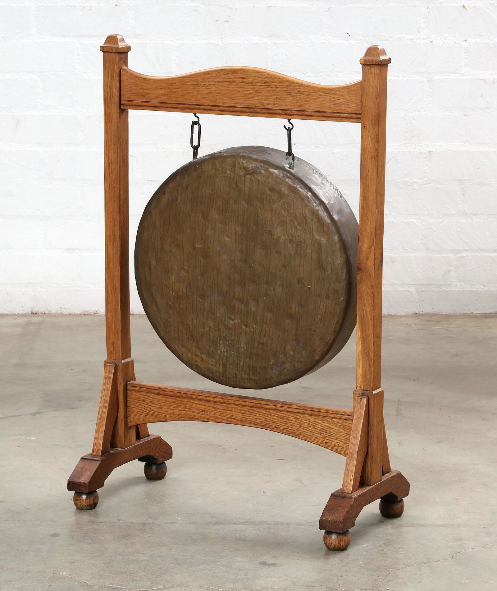 An Asian metal gong Mar 27, 2023 Andrew Jones Auctions in CA