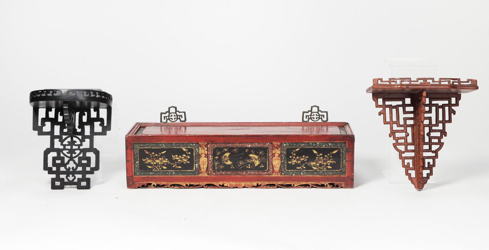 Three Asian decorative wall hangings (1 of 2)