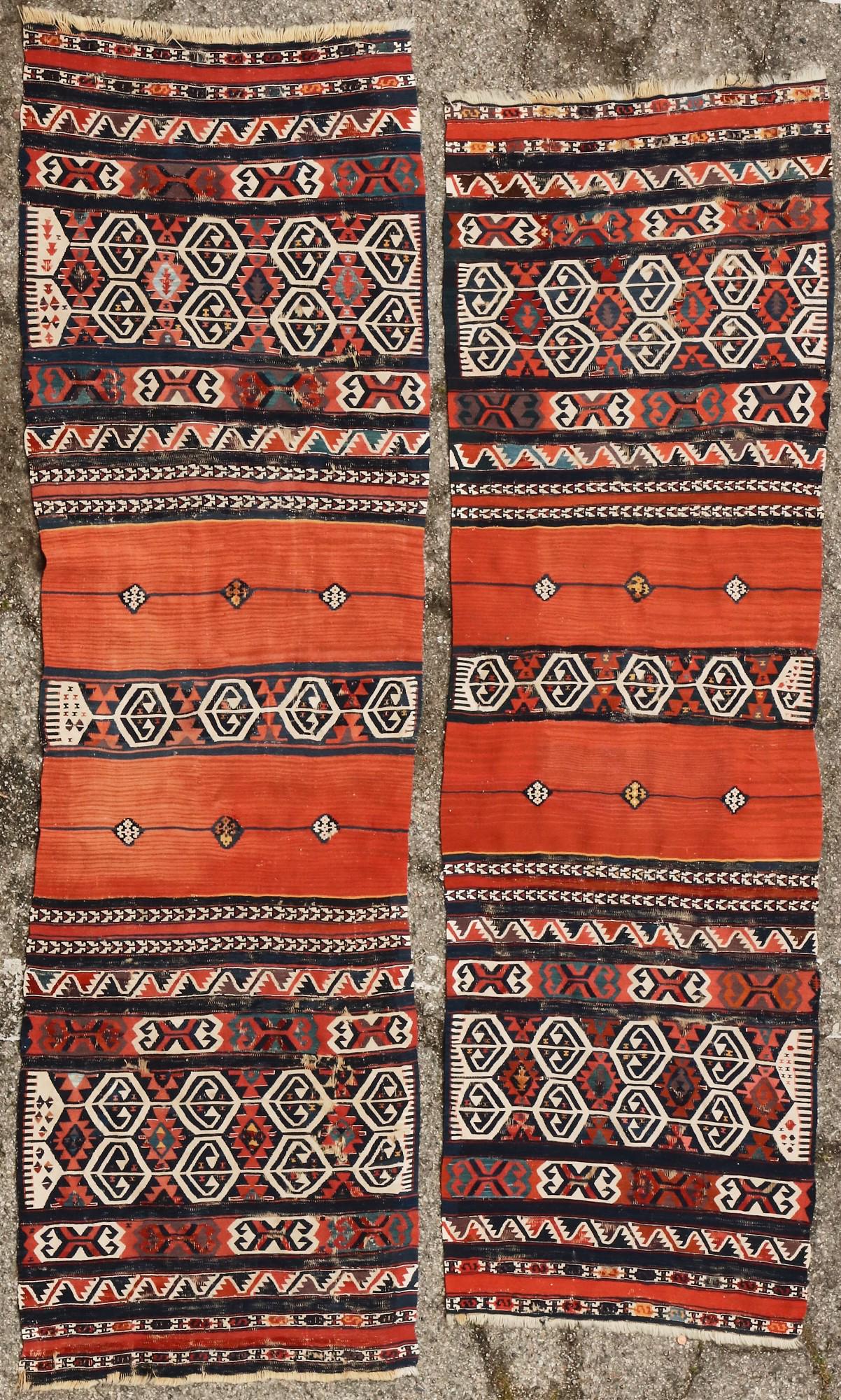 A pair of kilim runners (1 of 4)
