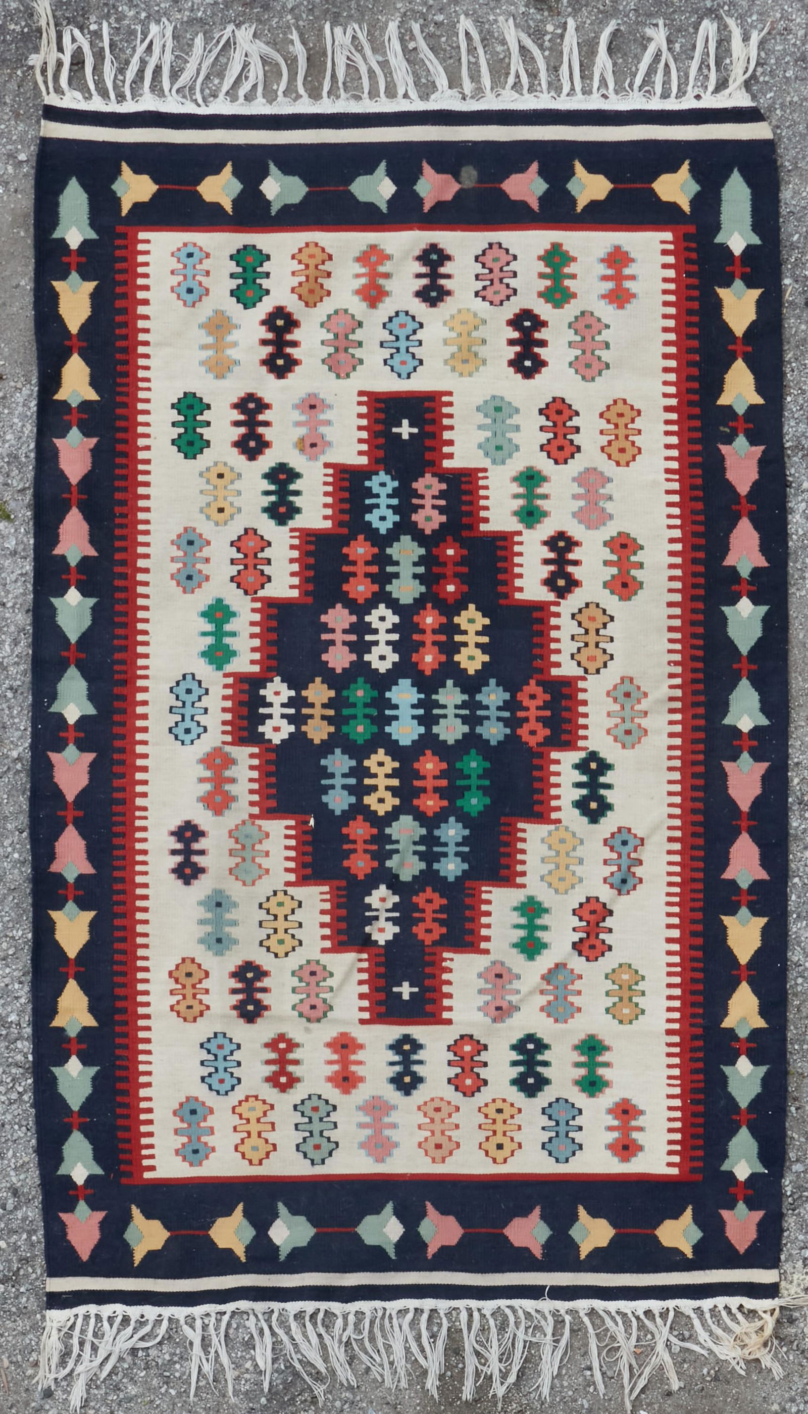 A Turkish kilim rug (1 of 3)
