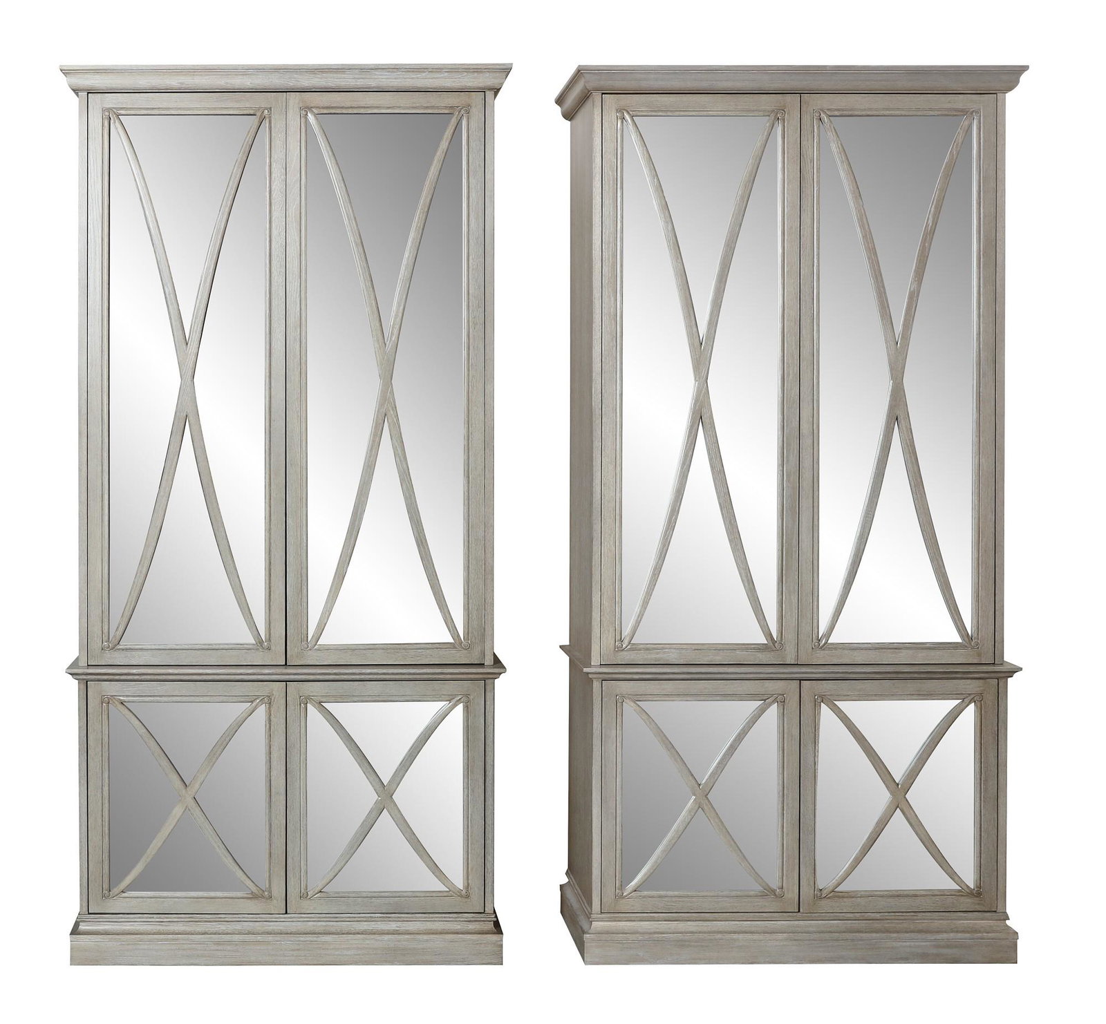 A pair of large Nancy Corzine side cabinets (1 of 4)