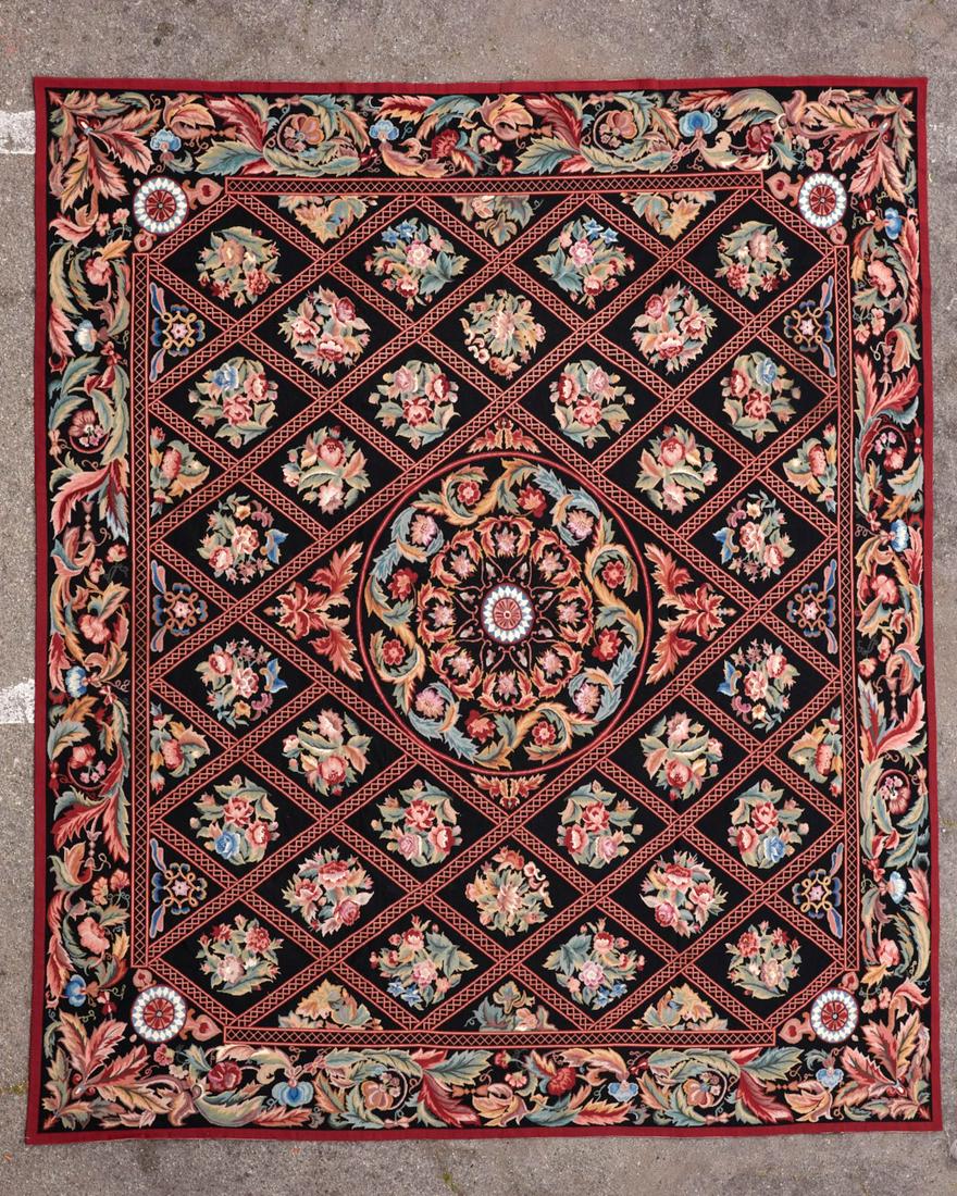 A needlework rug (1 of 3)