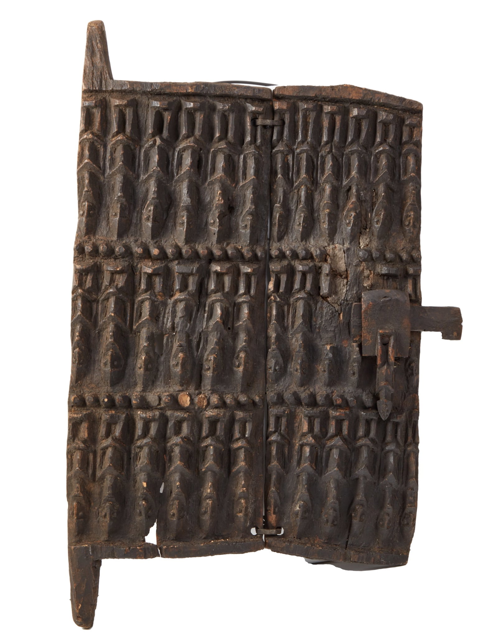 An African Tribal granary door, Bambara (1 of 3)