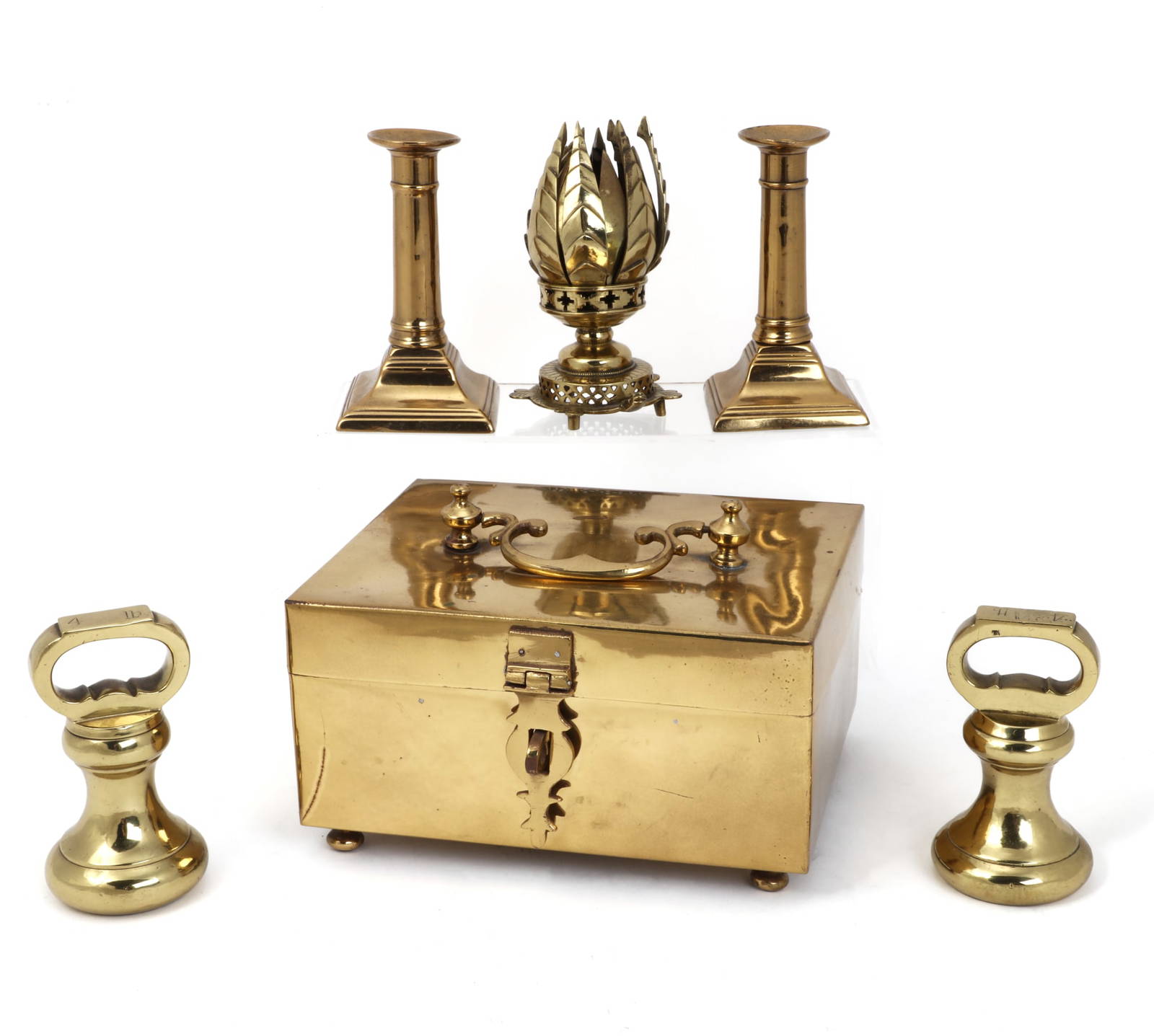 A Group Of Brass Wear Auction