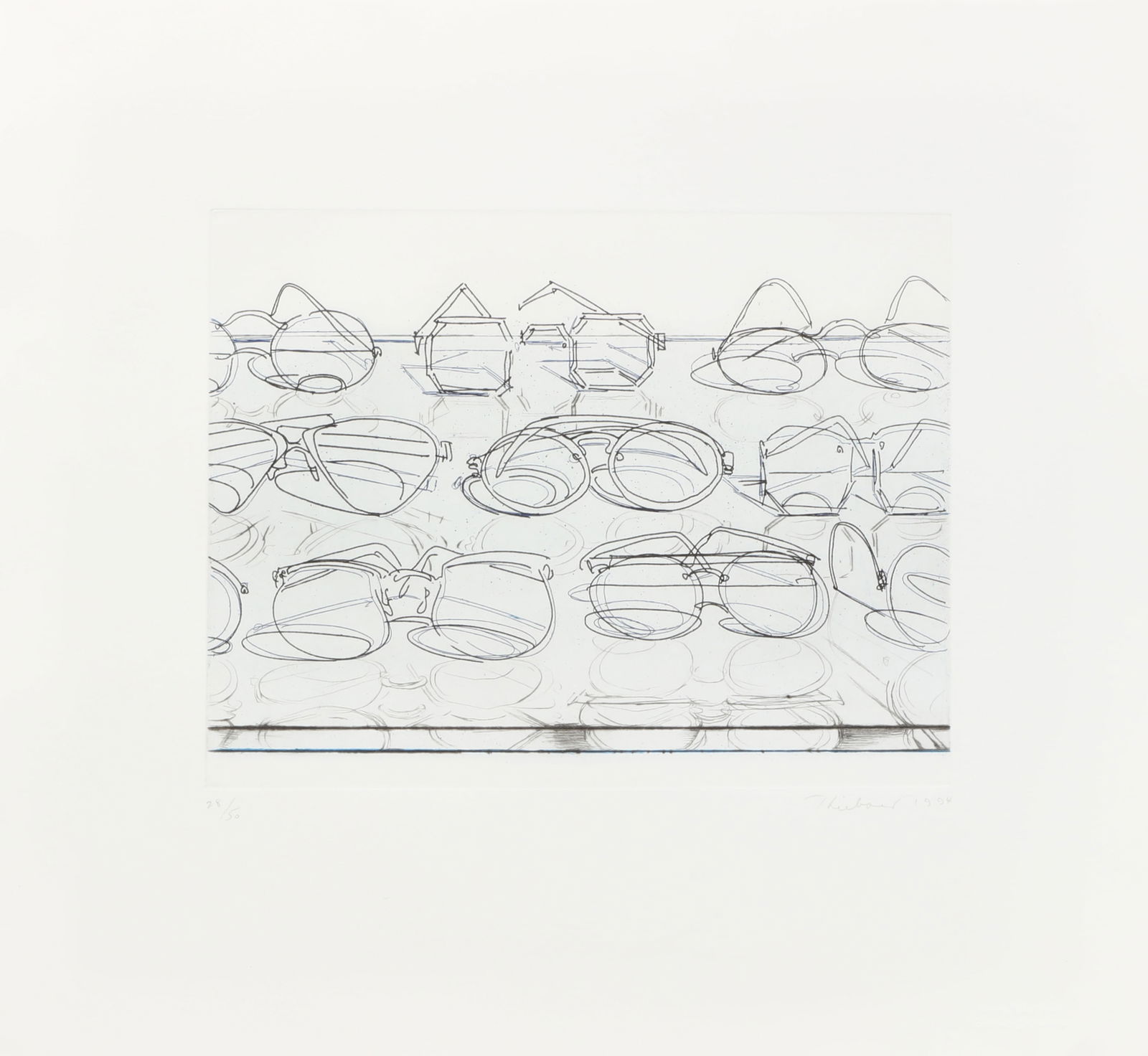 Wayne Thiebaud, Eyeglasses (1 of 5)