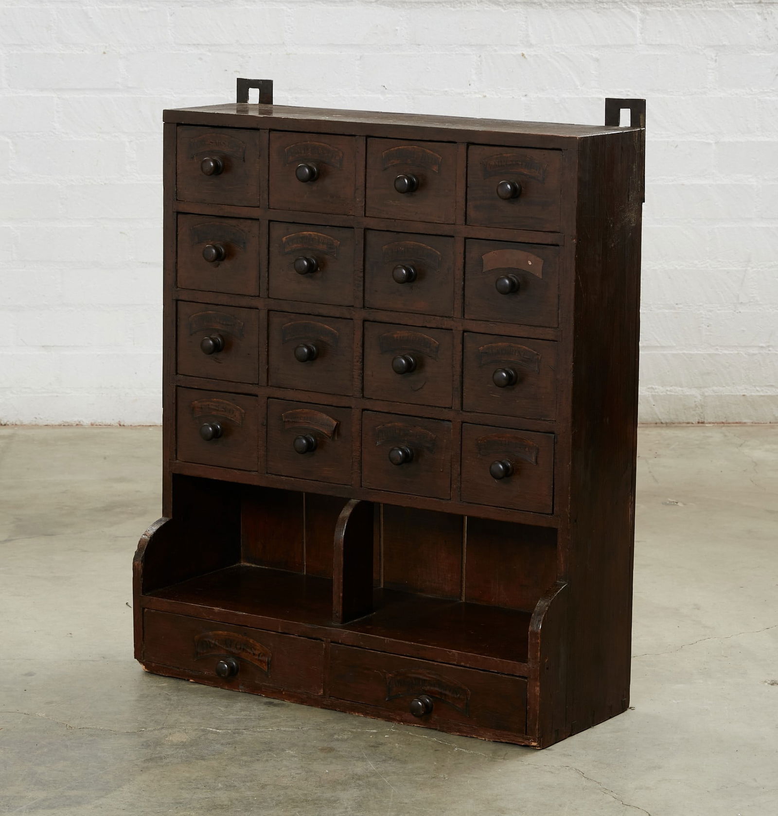 A small English mural apothecary cabinet (1 of 7)