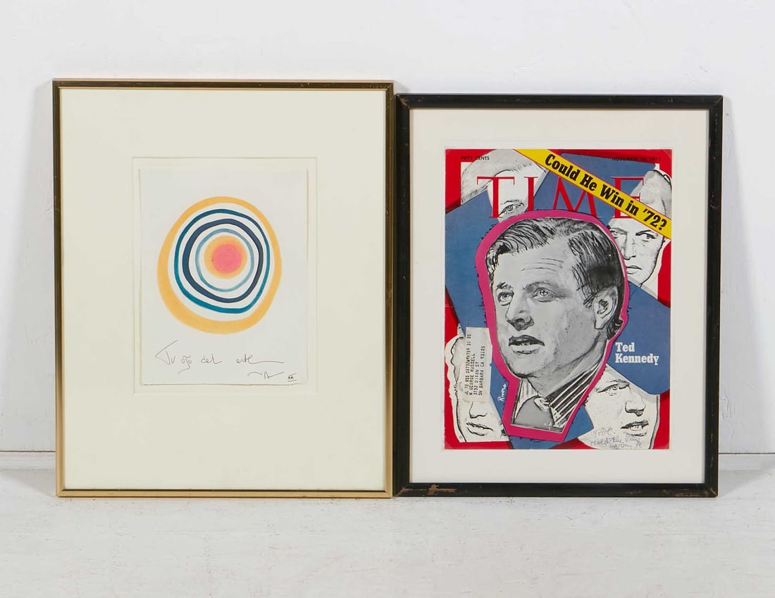 Larry Rivers Time Magazine cover Ted Kennedy (1 of 6)