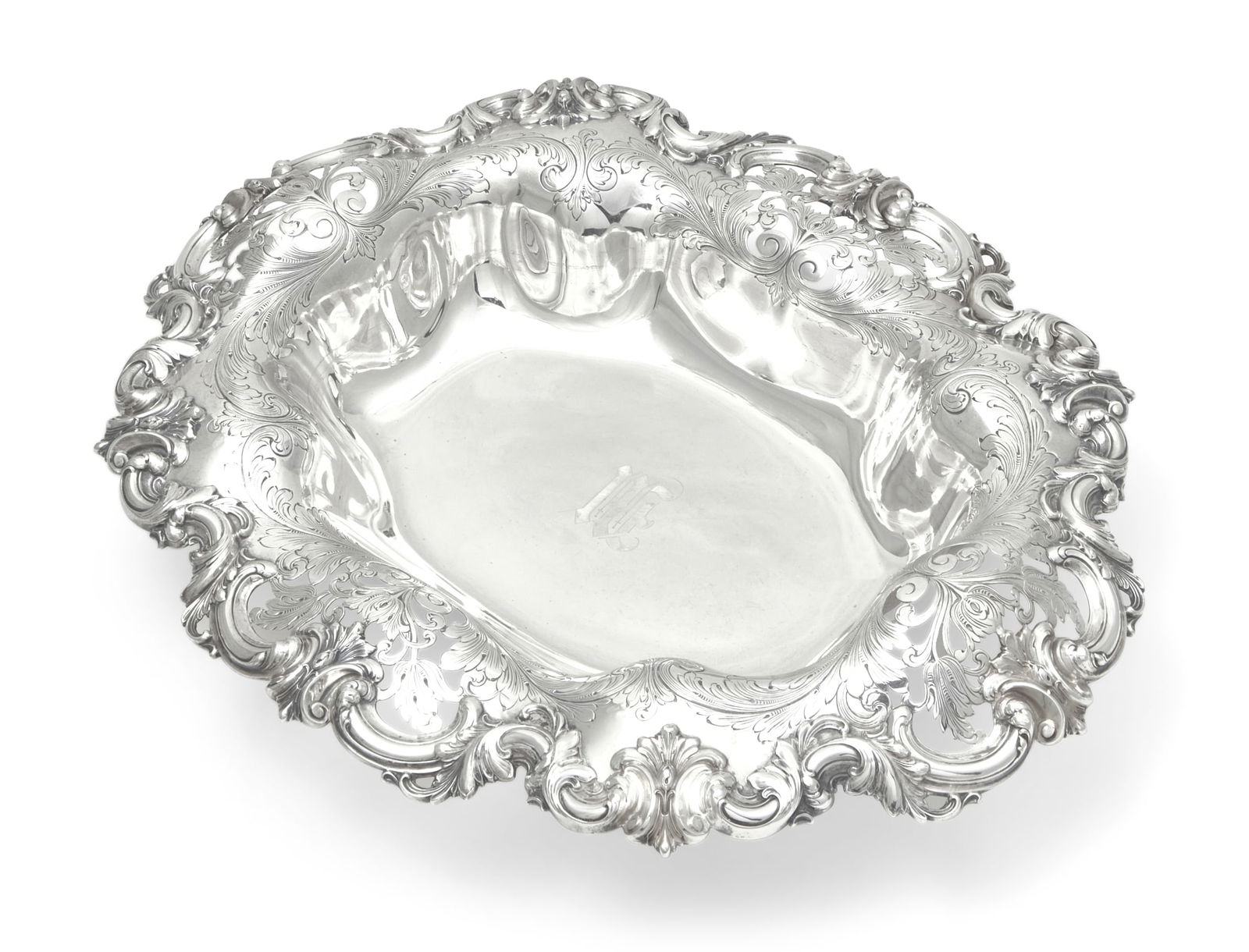 A Frank W. Smith sterling silver center bowl (1 of 9)