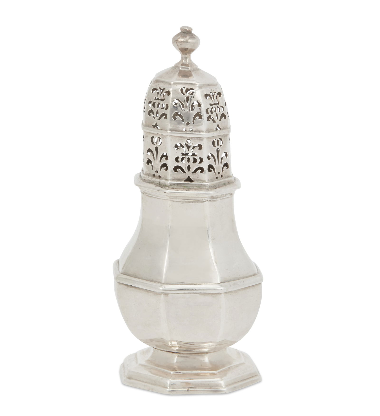 A George I Britannia silver sugar caster, Welder (1 of 5)