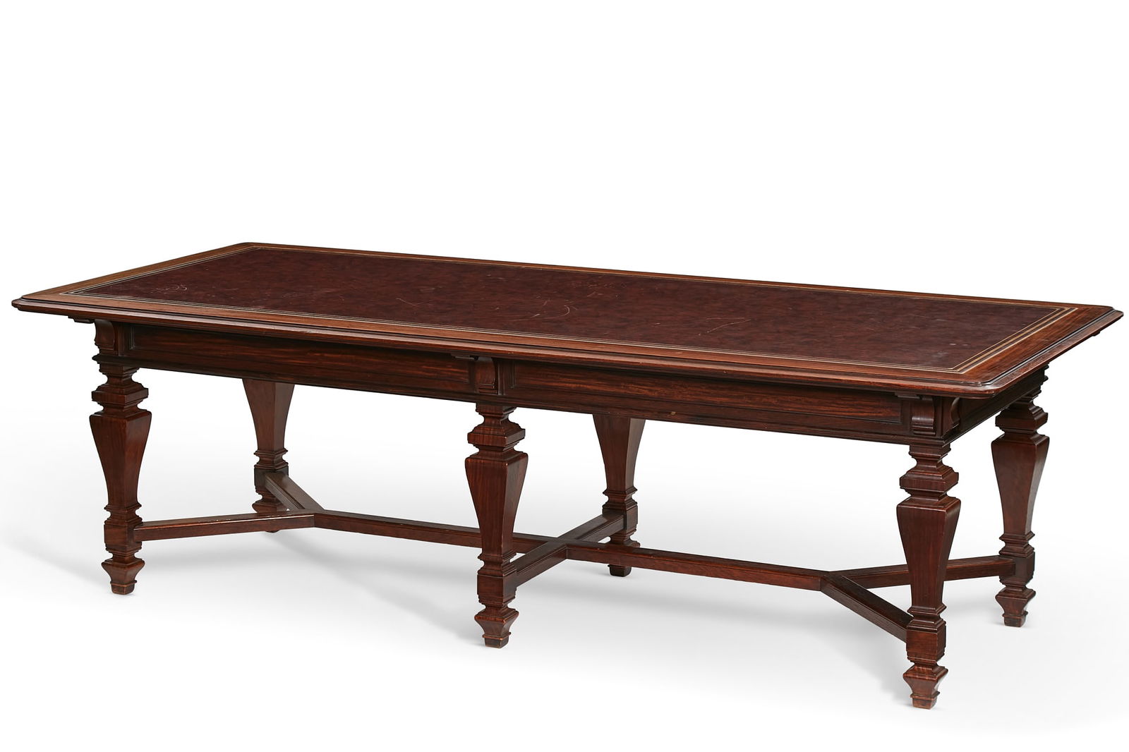 An Italian Baroque style walnut library table (1 of 7)