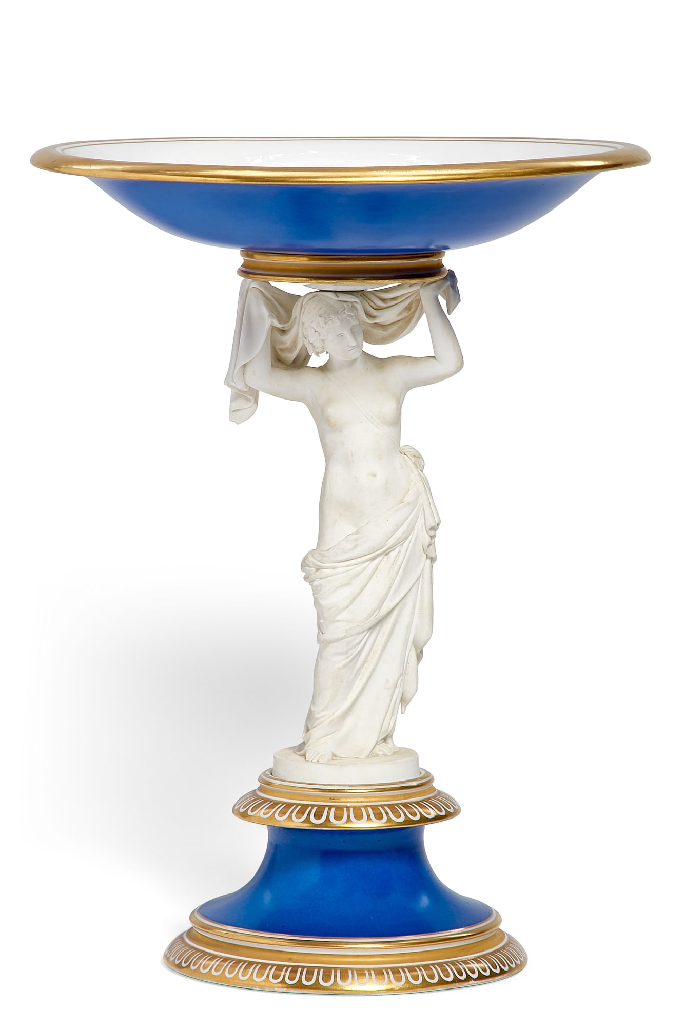 A Royal Copenhagen porcelain figural compote (1 of 11)
