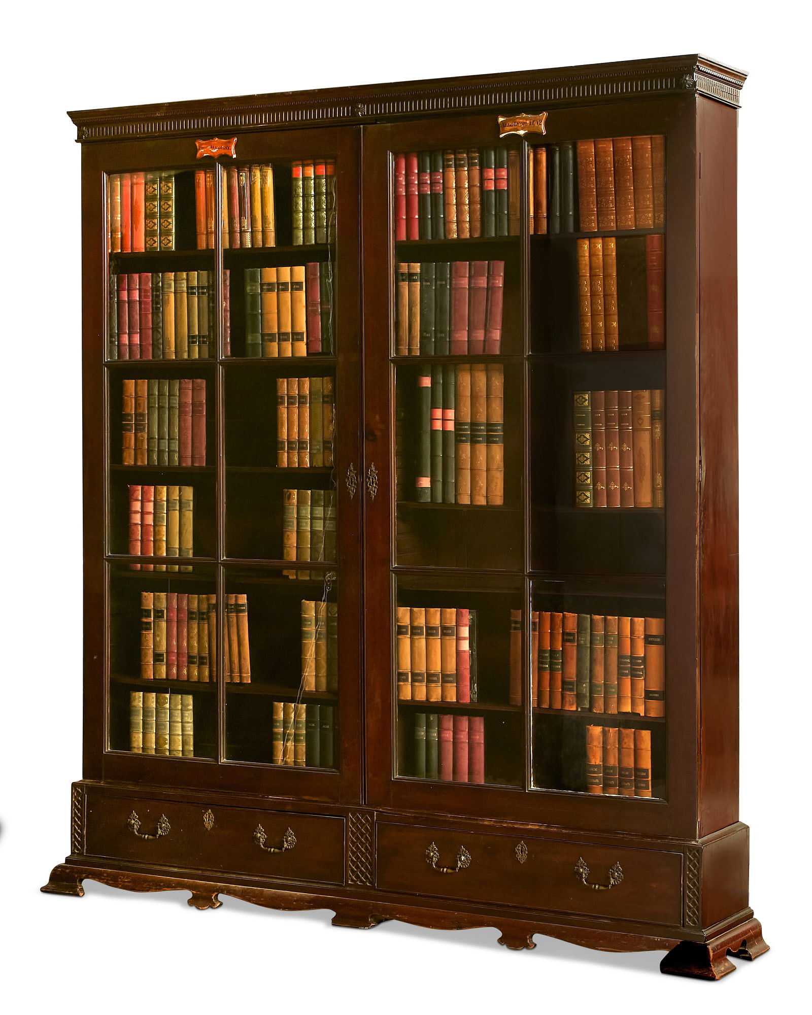 A George II mahogany bookcase (1 of 12)