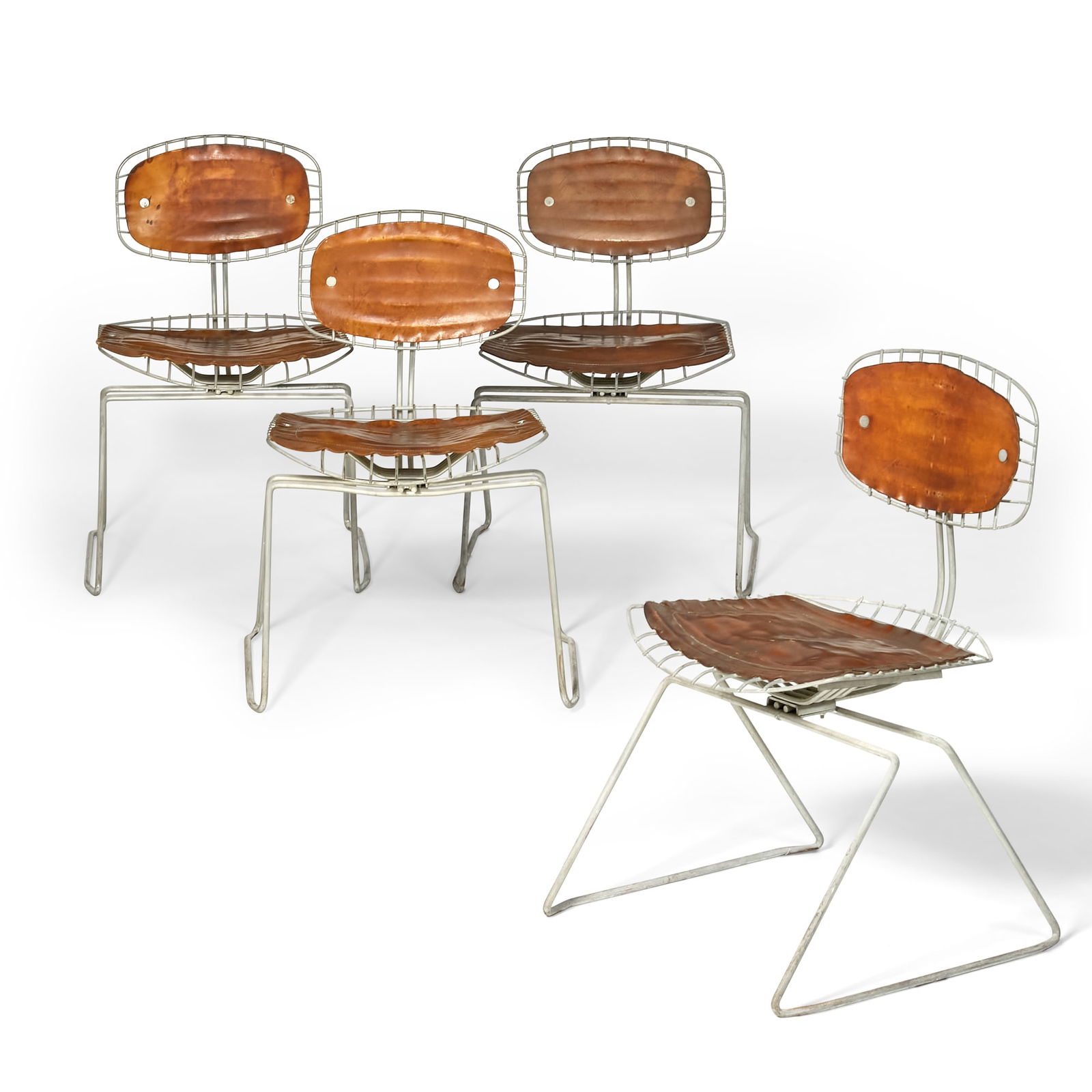 Four Cadestin & Laurent Beaubourg chairs, Pompidou (1 of 13)