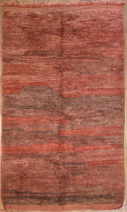 A Moroccan carpet: A Moroccan carpetdimensions approximately 8ft x 4ft 8in (244 x 142cm)