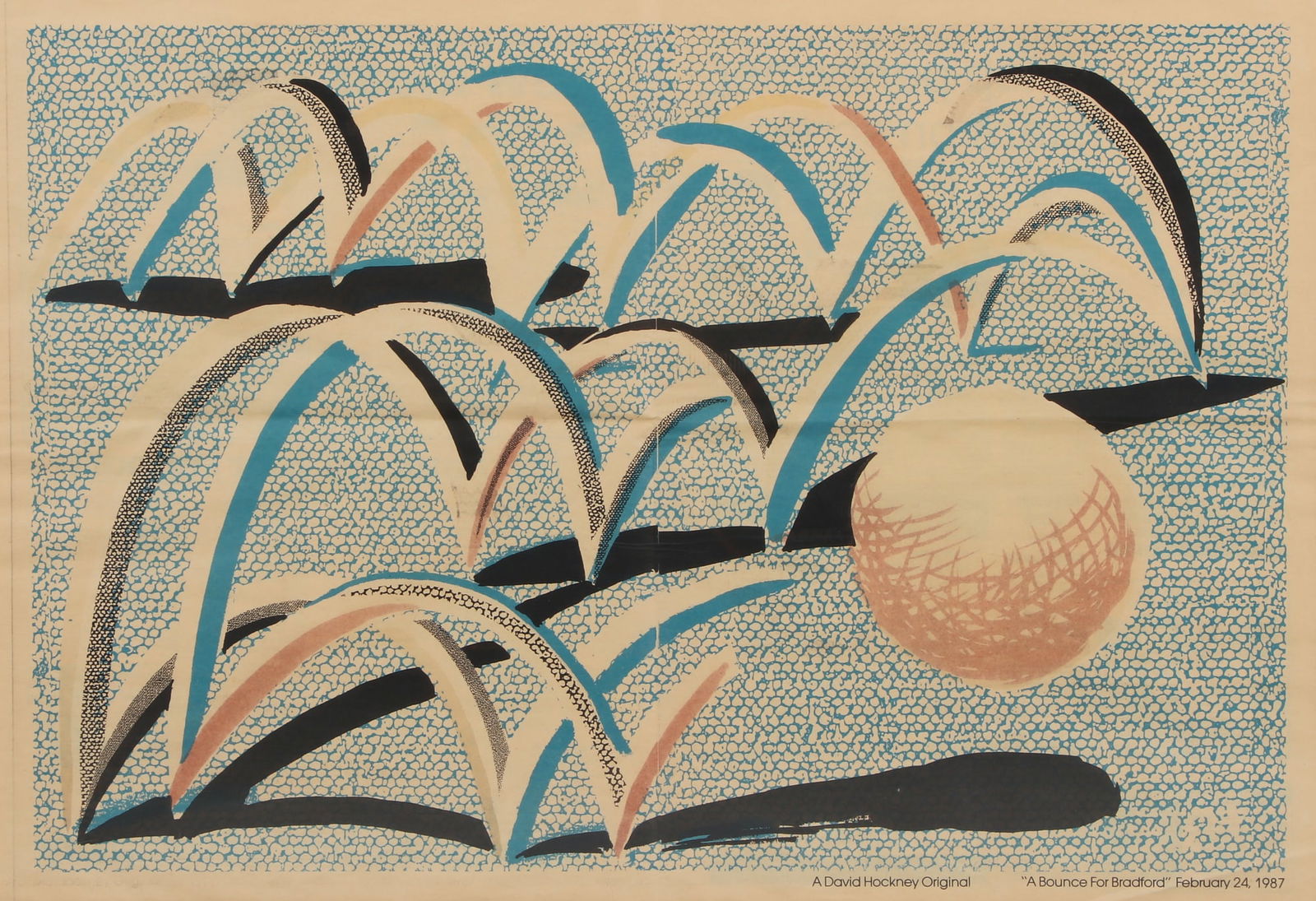 David Hockney, A Bounce For Bradford (1 of 3)