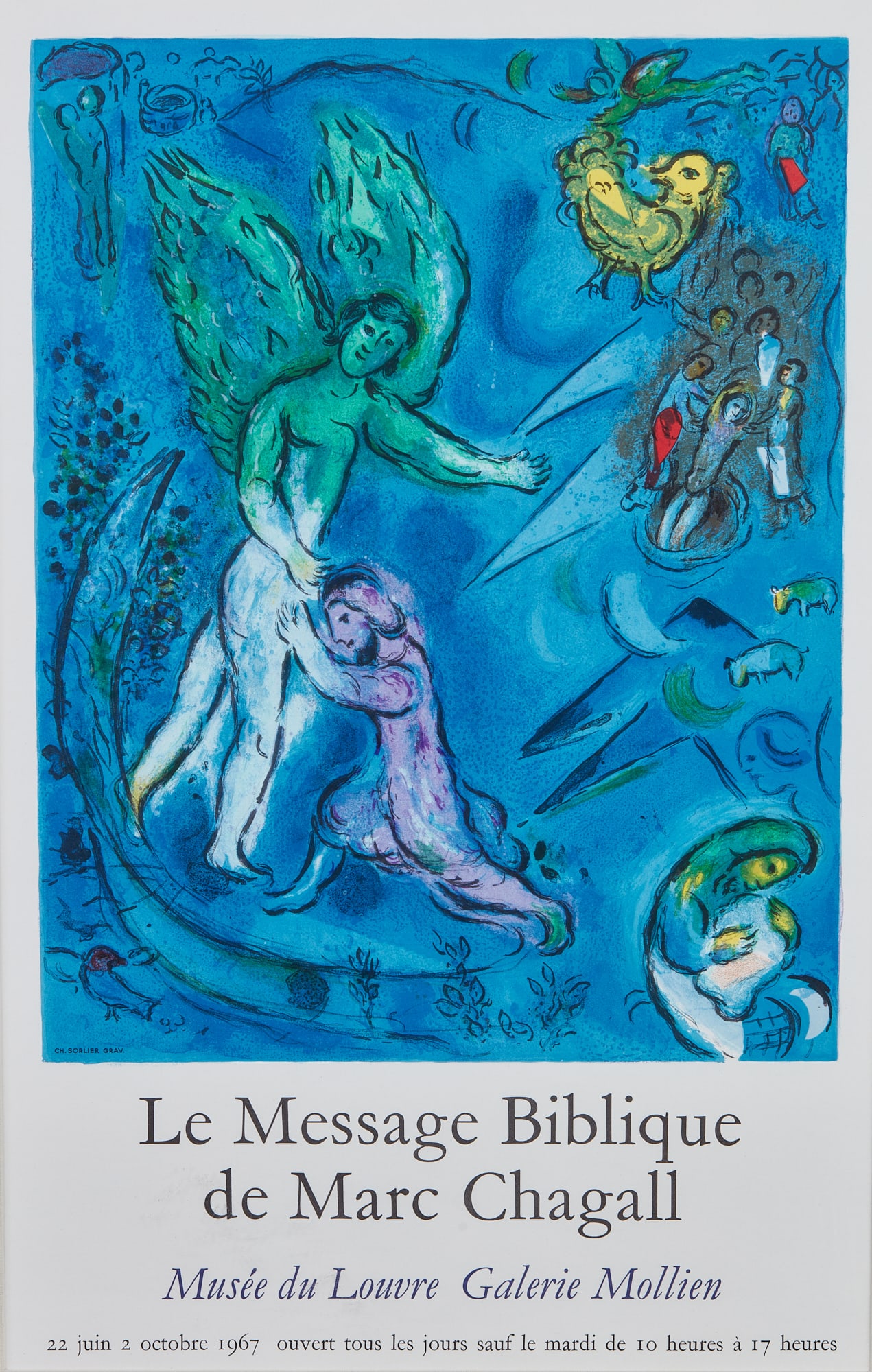 After Marc Chagall, Le Message Biblique (1 of 3)