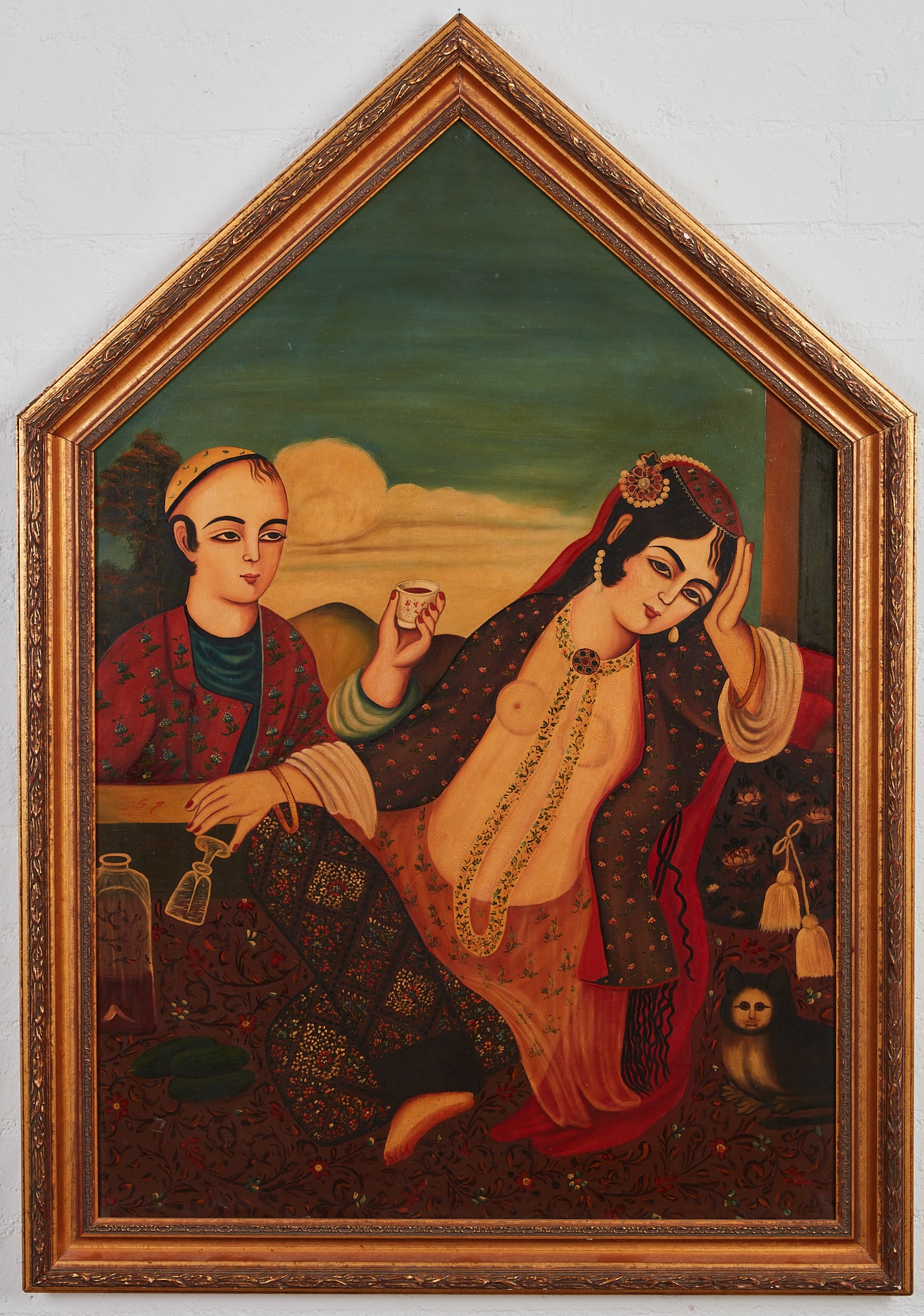 Persian School, Amorous couple (1 of 3)