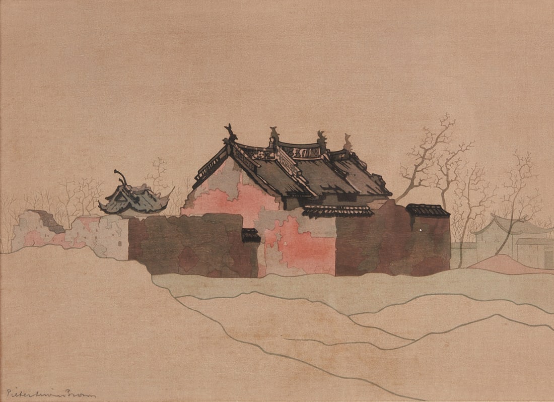 Pieter Irwin Brown, Shanghai Temple Ruins (1 of 2)