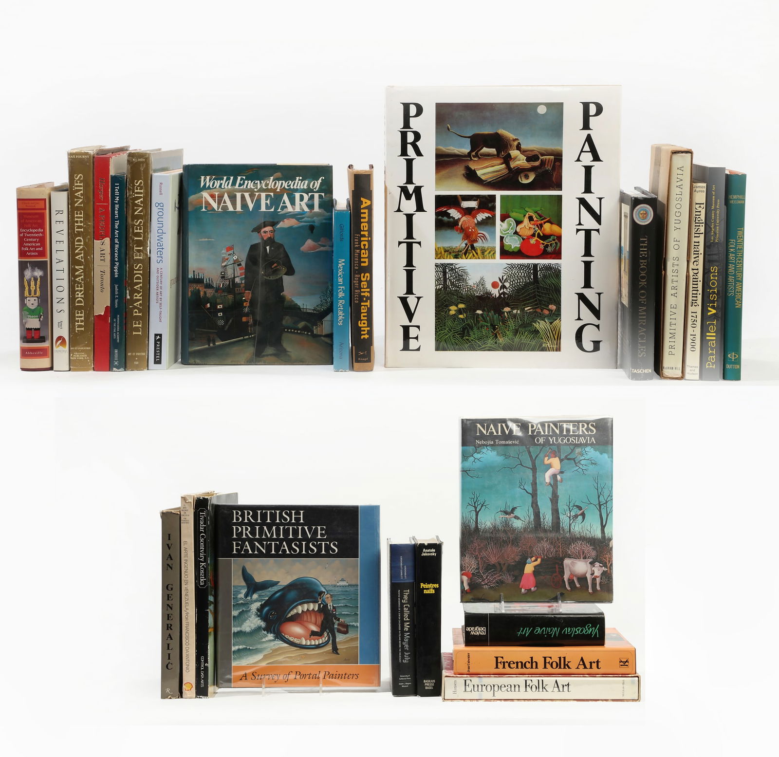 26 monograph references on naive & primitive art (1 of 6)