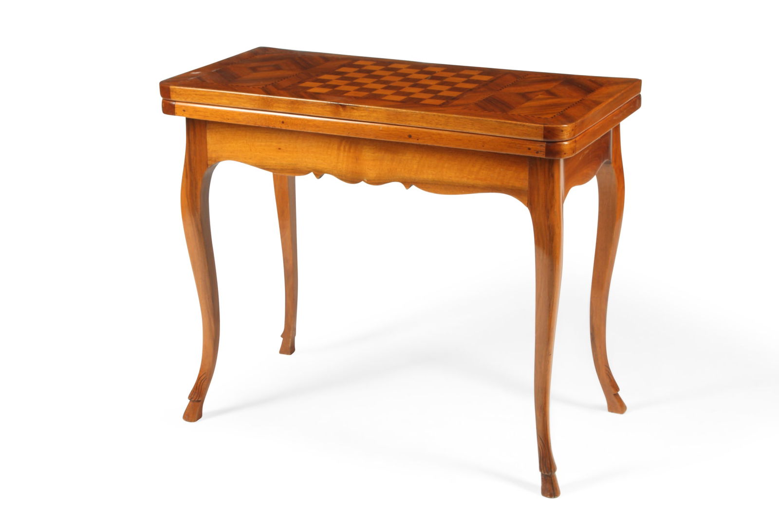 An Italian inlaid walnut games table (1 of 5)