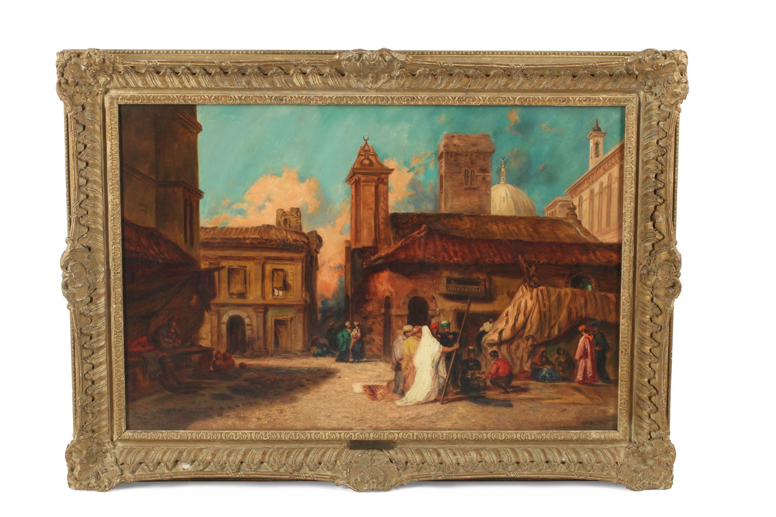 William Muller, The Marketplace, oil (1 of 7)