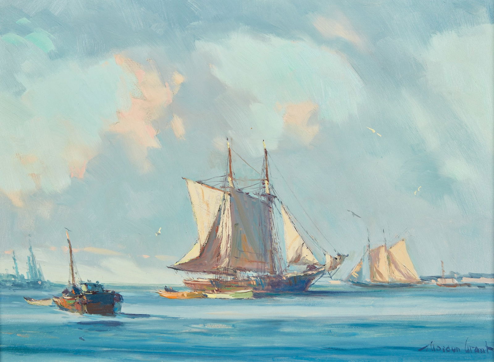 Gordon Hope Grant, Bay's End (1 of 5)