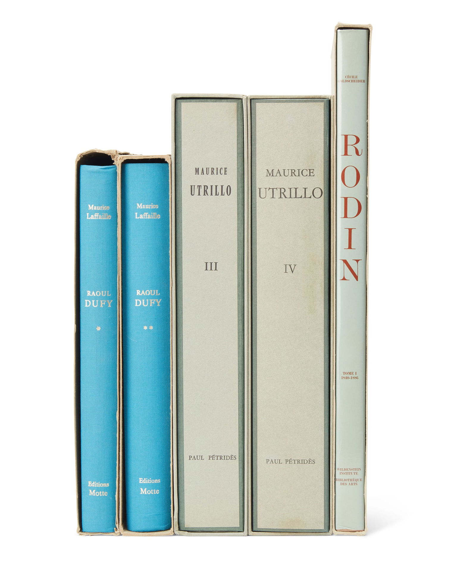 Utrillo, Dufy, Rodin: five Catalogues Raisonné (1 of 12)