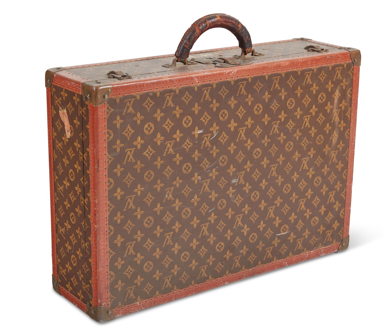 A Louis Vuitton monogrammed canvas suitcase (1 of 9)