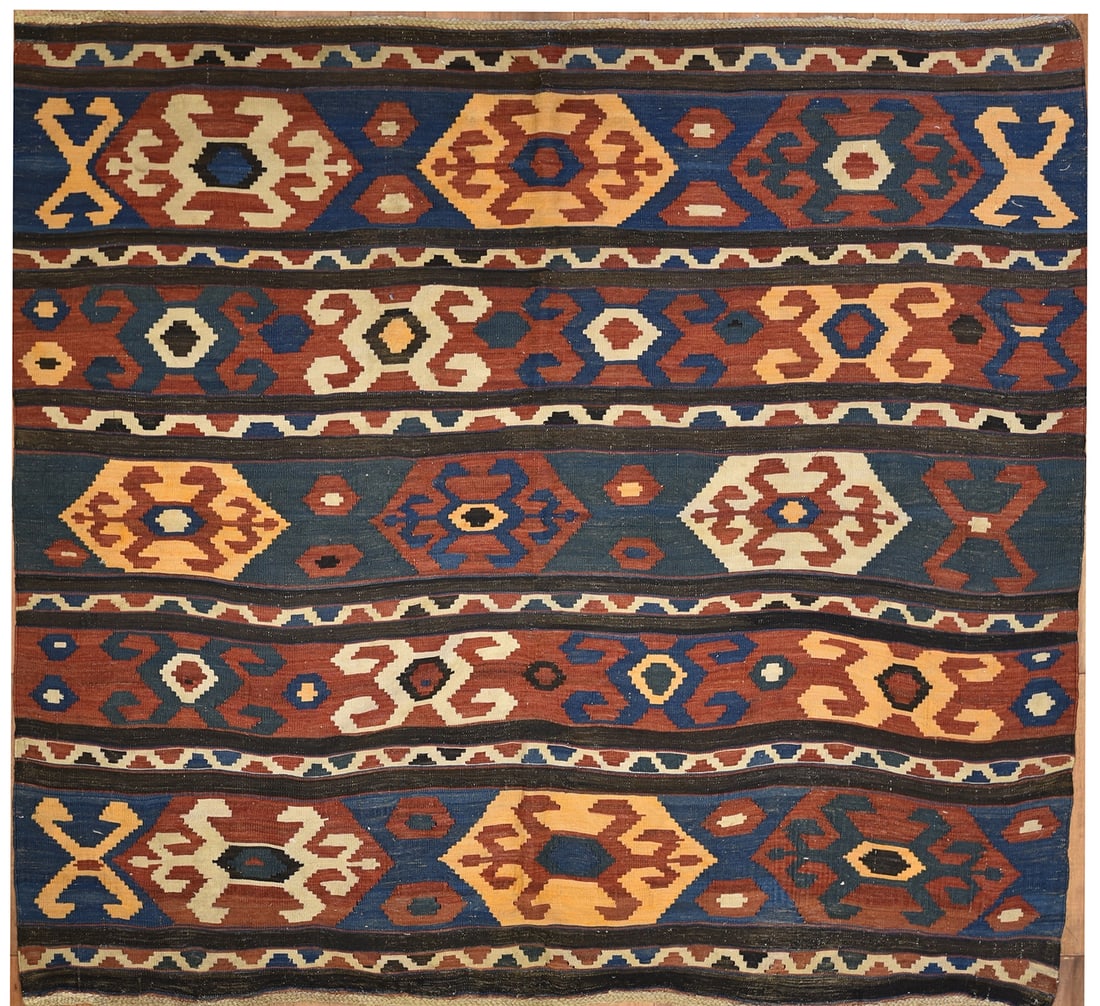 A Shahsavan rug, Caucasus, early 20th century (1 of 4)