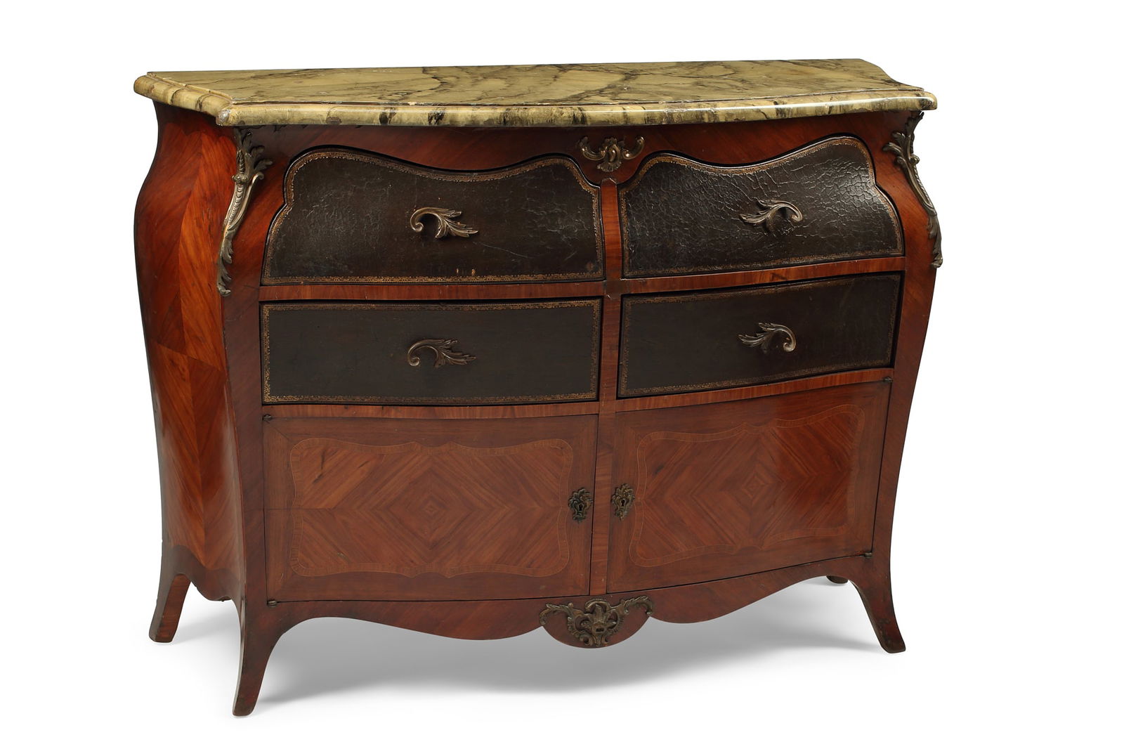 A Louis XV style walnut commode (1 of 1)