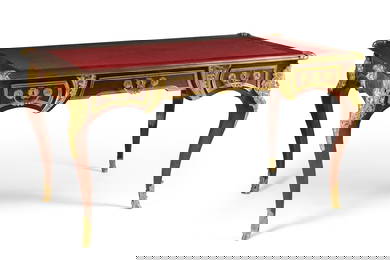 A Louis XV style bureau plat