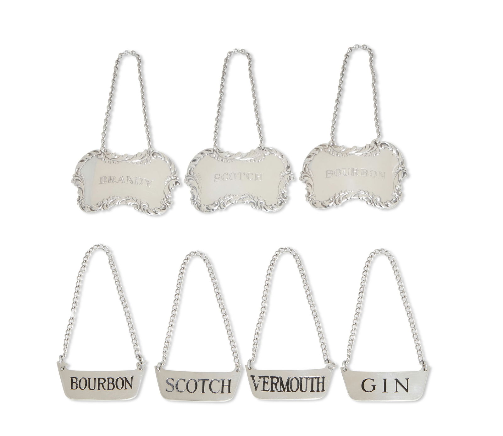 An assembled group of American silver tickets (1 of 3)