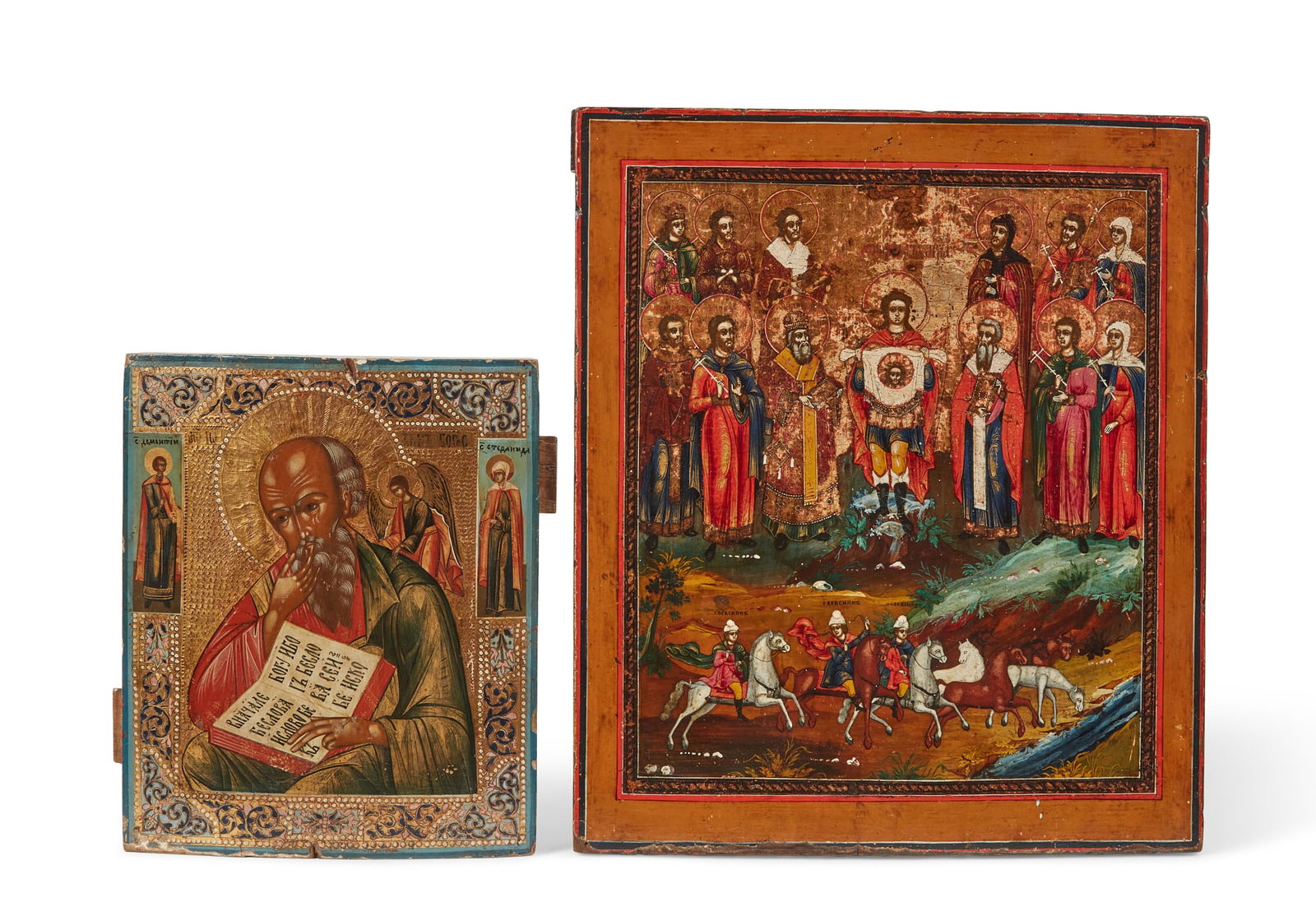 Two Russian icons, 19th century (1 of 2)