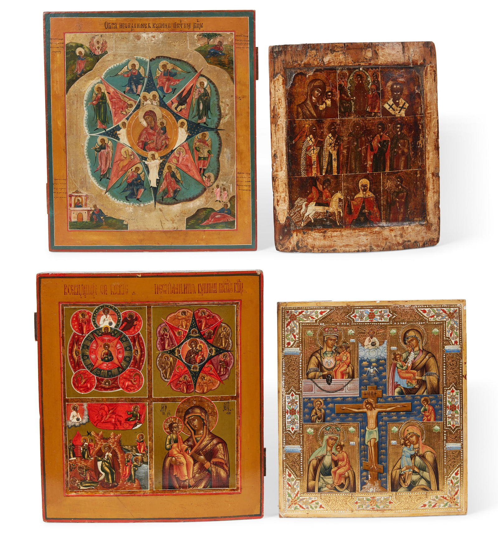 Four Russian icons, 19th century (1 of 5)