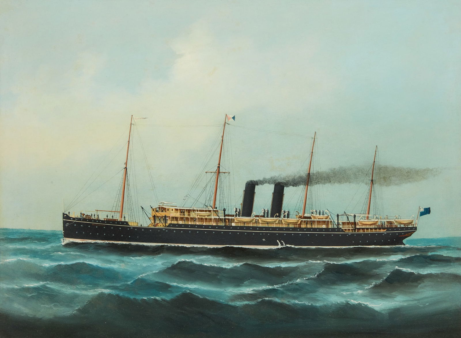 Chinese School, Steamship SS Himalaya (1 of 3)