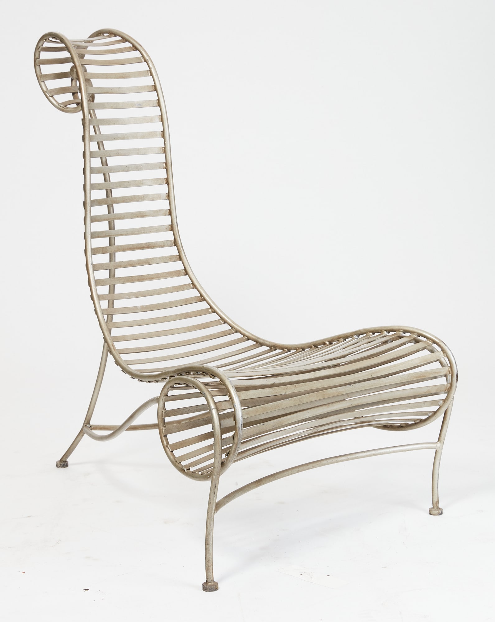 A Modernist metal Spine chair (1 of 15)