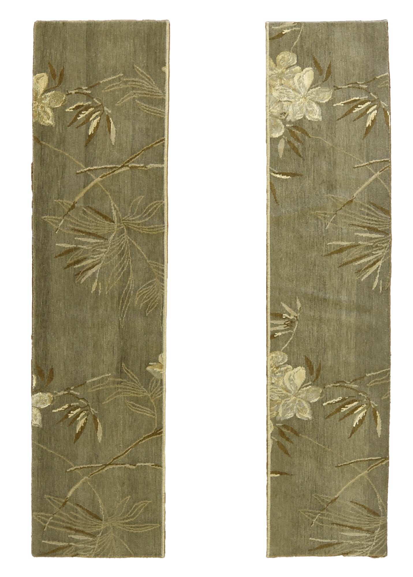 Two Nepalese wool and silk runners (1 of 4)