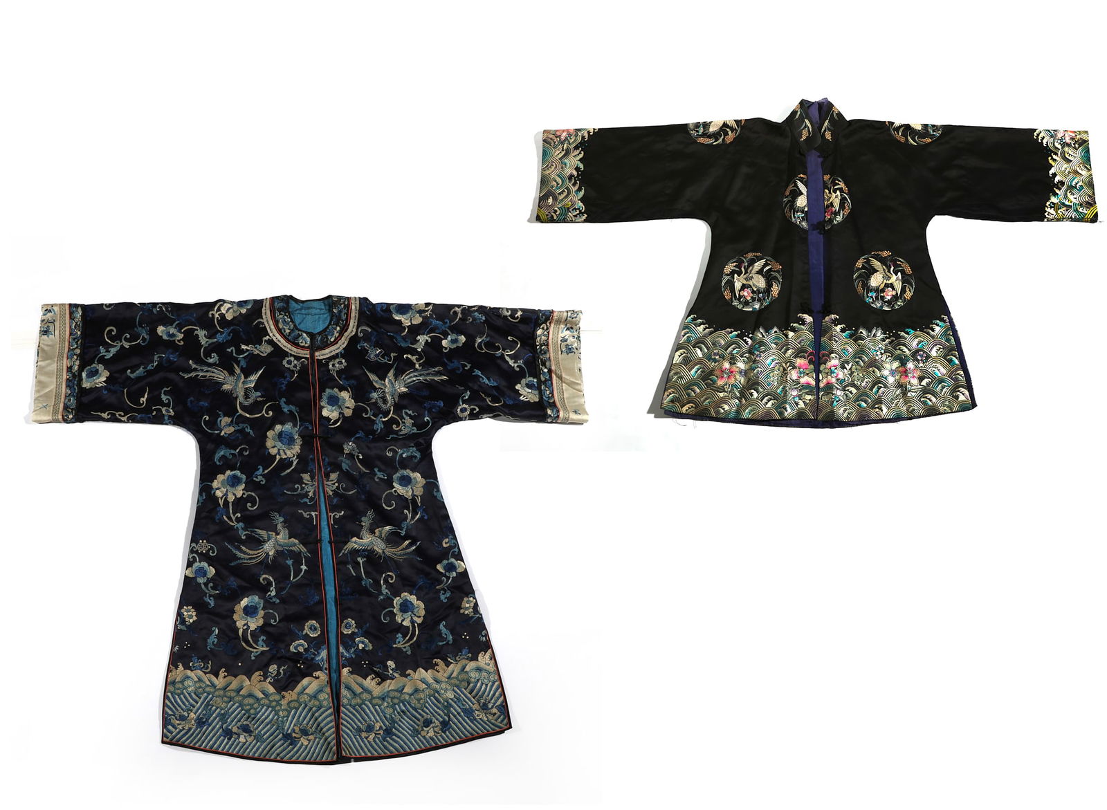 Two Chinese silk robes (1 of 9)