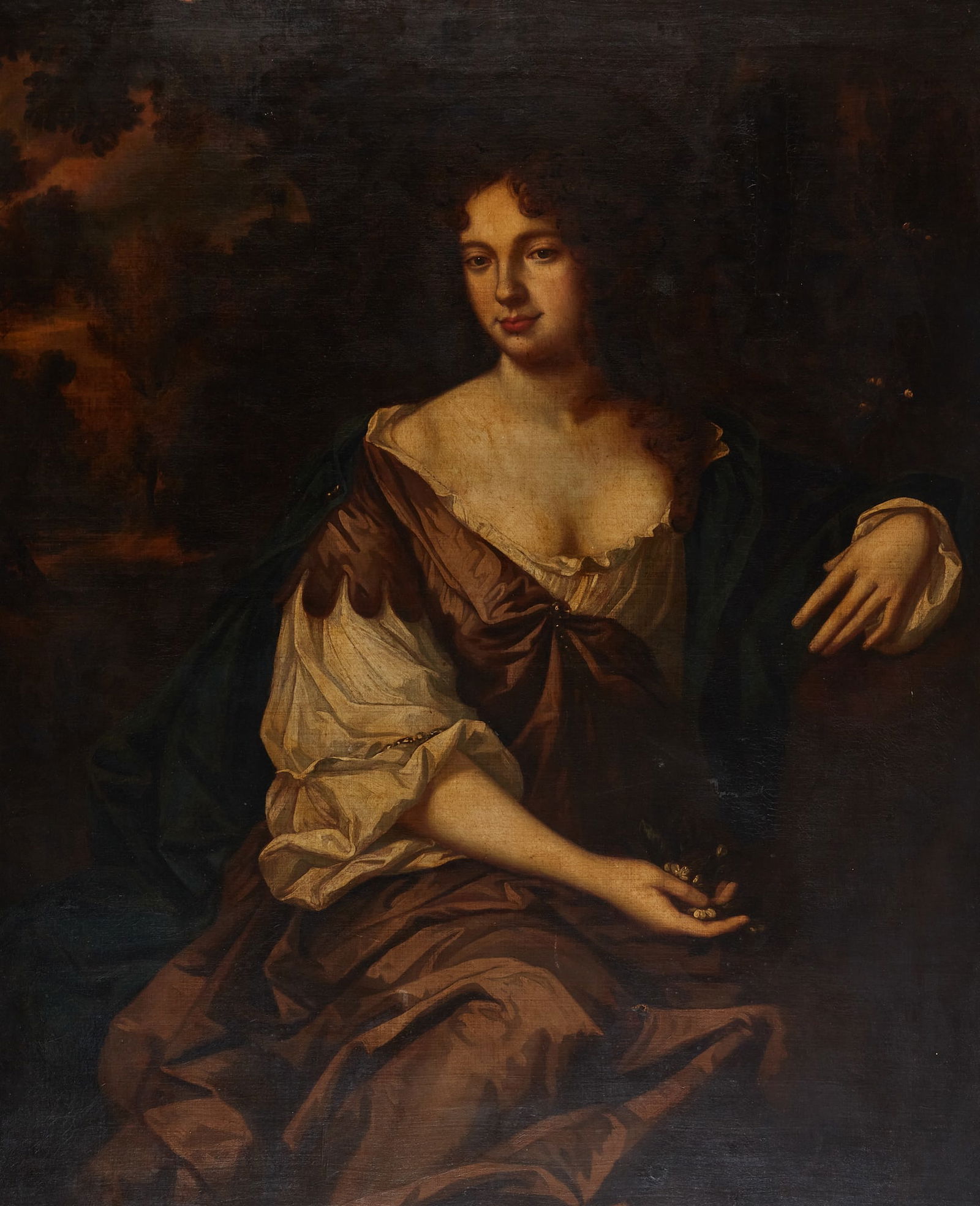 English School (18th century), Portrait of a seated Lady, oil on canvas, 50 x 40in (127 x 102cm) (1 of 5)