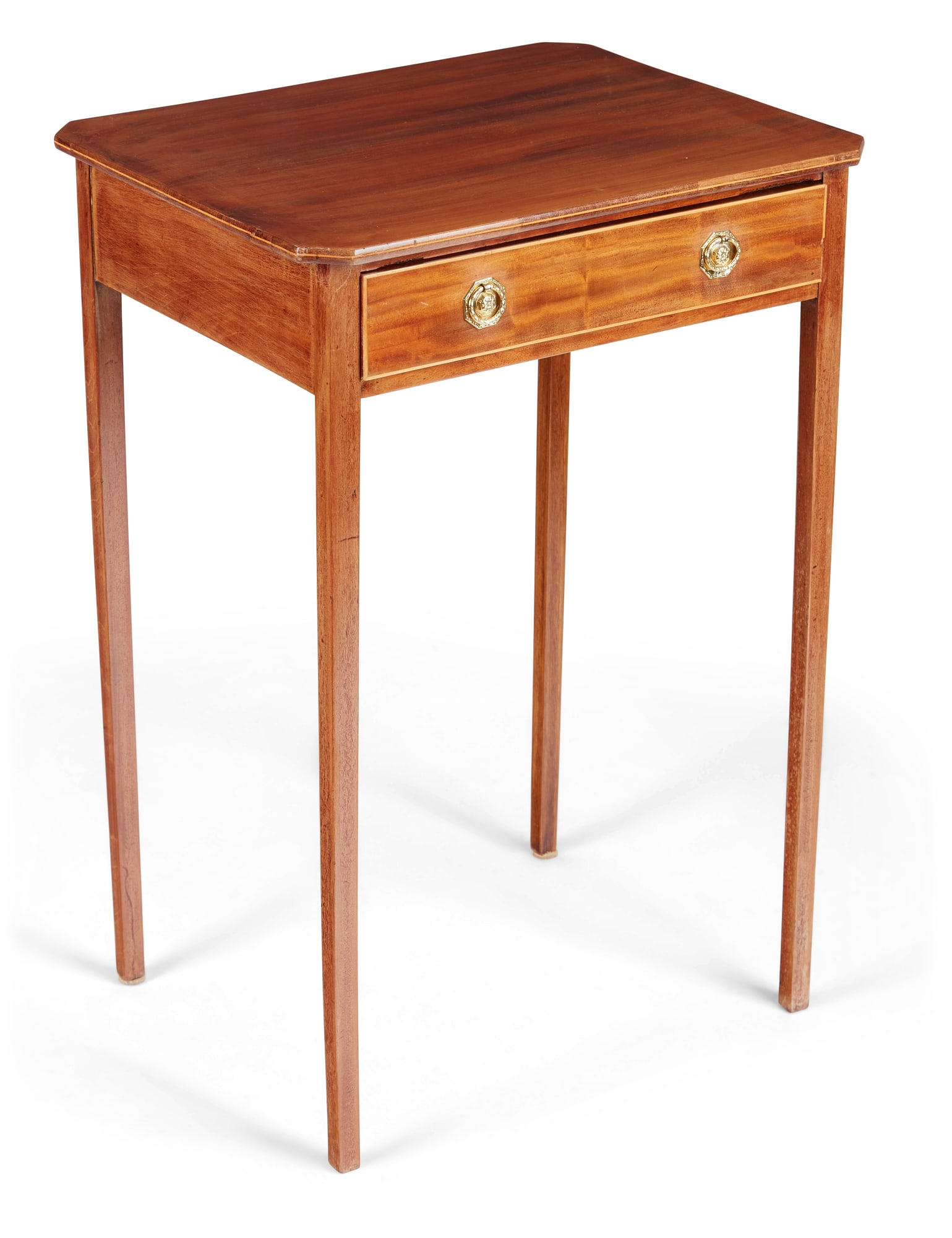 A George III mahogany side table (1 of 6)